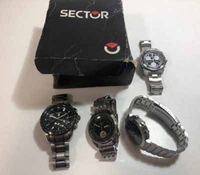 セイコーアストロン、クロノグラフ、セクター203他　腕時計をまとめてお買取り致しました！
