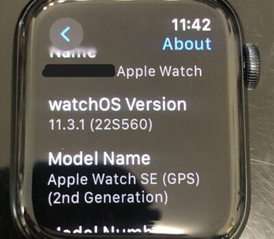 アップルウォッチSE（第二世代）　をお買取りさせていただきました！