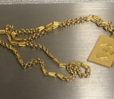 金9999刻印　ペンダントネックレス　をお買取りさせていただきました！