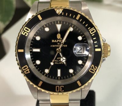 アベイシングエイプ　BAPEX　自動巻き腕時計　をお買取りさせていただきました！
