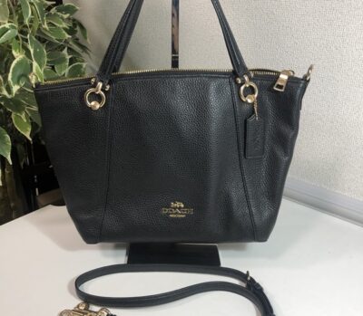 コーチ　2WAYレザーショルダーバッグ　をお買取りさせていただきました！