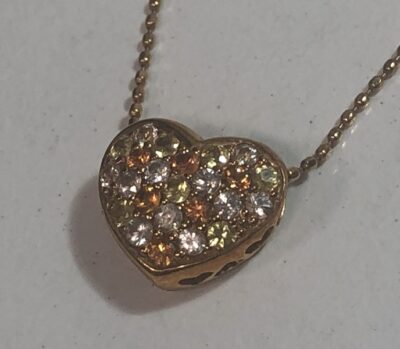 メレダイヤ0.4ct　K18ペンダントネックレス　をお買取りさせていただきました！