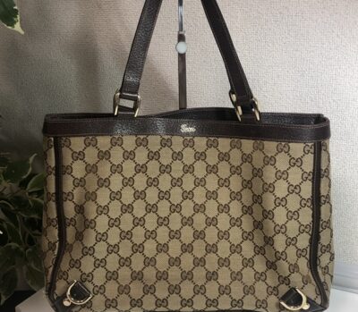 グッチ　アビー　GGキャンバス　トートバッグ　をお買取りさせていただきました！