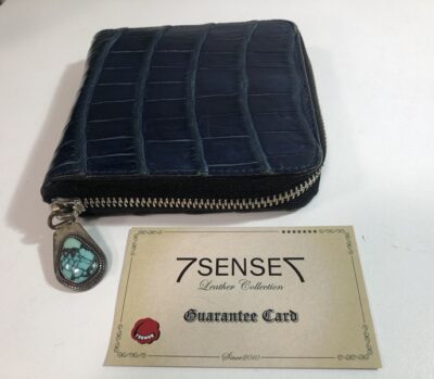 7SENSE　セブンセンス　ポロサスクロコダイル　ラウンドジップハーフウォレット　をお買取りさせていただきました！