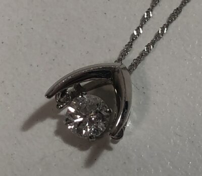 ダイヤモンド0.3ct PT900ネックレス　をお買取りさせていただきました！