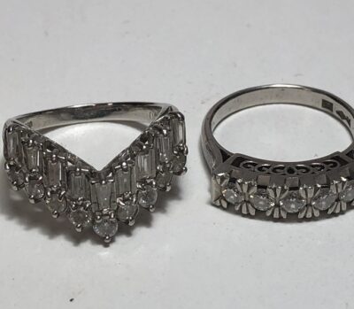 メレダイヤ1.00ct PT900リング、メレダイヤ0.48ct PT900リング　をまとめてお買取りさせていただきました！
