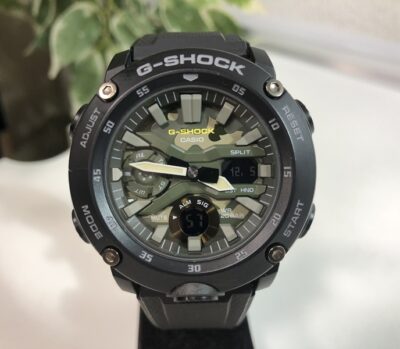 カシオ　G-SHOCK　GA-2000　カーボンコアガード搭載　美品　をお買取りさせていただきました！