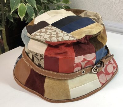 コーチ　パッチワークハット　美品　をお買取りさせていただきました！