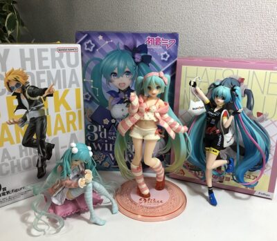 初音ミクほか　フィギュア一式　をまとめてお買取りさせていただきました！