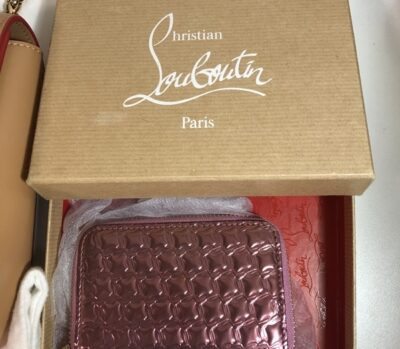 クリスチャンルブタン　パネトーネ　コインパース　付属品完備　極美品　をお買取りさせていただきました！