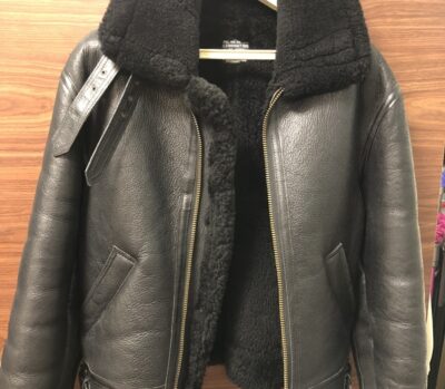 アヴィレックス　B-3フライトジャケット　牛革・ムートン　ブラック　をお買取りさせていただきました！