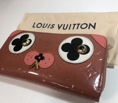 ルイヴィトン　ヴェルニ　ジッピーウォレット　ドッグ　ヴィユーローズピンク　M90492　をお買取りさせていただきました！