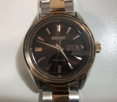 セイコー　プレサージュ　裏スケルトン自動巻き腕時計　4R36-03H0　をお買取りさせていただきました！