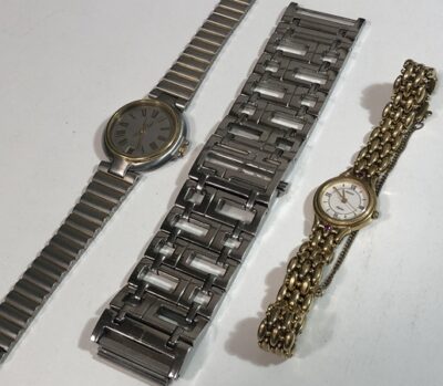ダンヒル、ドルチェ＆ガッバーナ、セイコー　クォーツ腕時計　をまとめてお買取りさせていただきました！