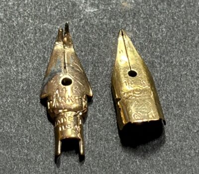 万年筆ニブ（ペン先）　18K、14K　をまとめてお買取りさせていただきました！