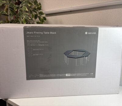 スノーピーク　ジカロテーブル　ブラック　FES-011　新品未使用品　をお買取りさせていただきました！