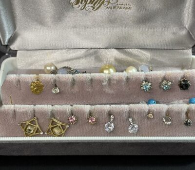 K18・K14WG・Pt900・メッキ等ピアス一式　をまとめてお買取りさせていただきました！