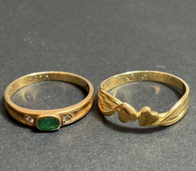 K18リング、K14リング　をまとめてお買取りさせていただきました！