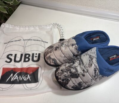 スブｘナンガ　冬用サンダル　パルバット　新品未使用品　をお買取りさせていただきました！
