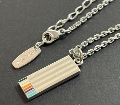 ポールスミス　ネックレス　プレート　マルチカラー　をお買取りさせていただきました！