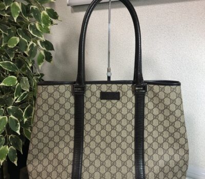 グッチ　GGスプリーム　トートバッグ　114288　をお買取りさせていただきました！