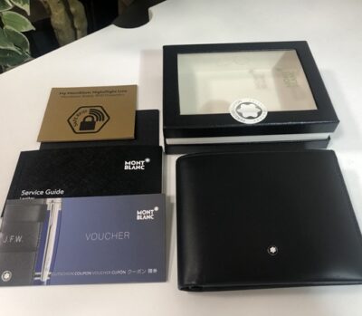 モンブラン　ナイトフライトウォレット　未使用品付属品完備　をお買取りさせていただきました！
