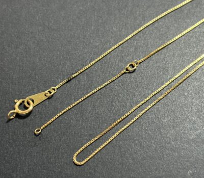 K18ネックレス（切れ有り）　をお買取りさせていただきました！